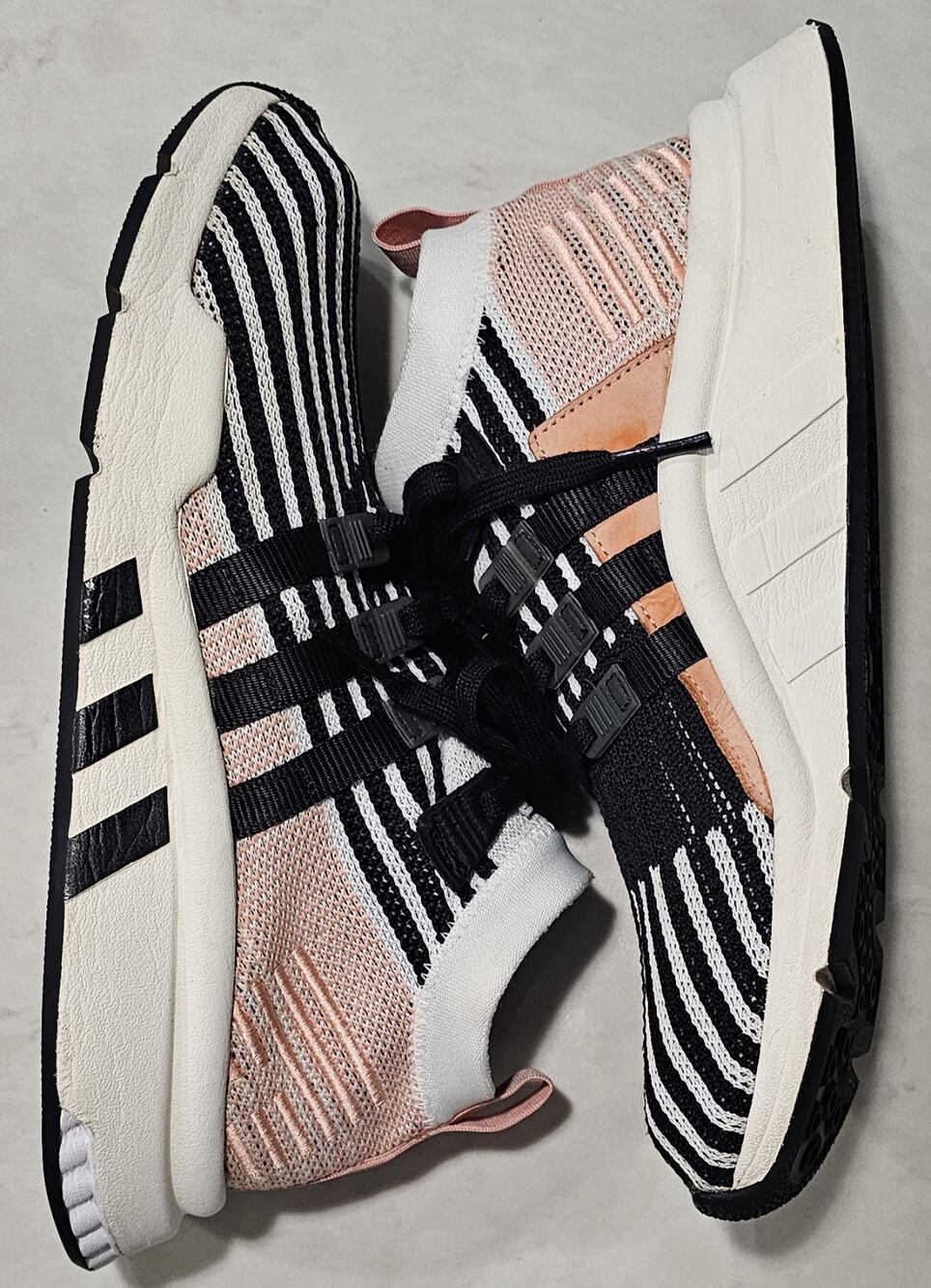 Adidas EQT Support Mid ADV Primeknit Trace Pink AQ1048 Men's Size 10 Used